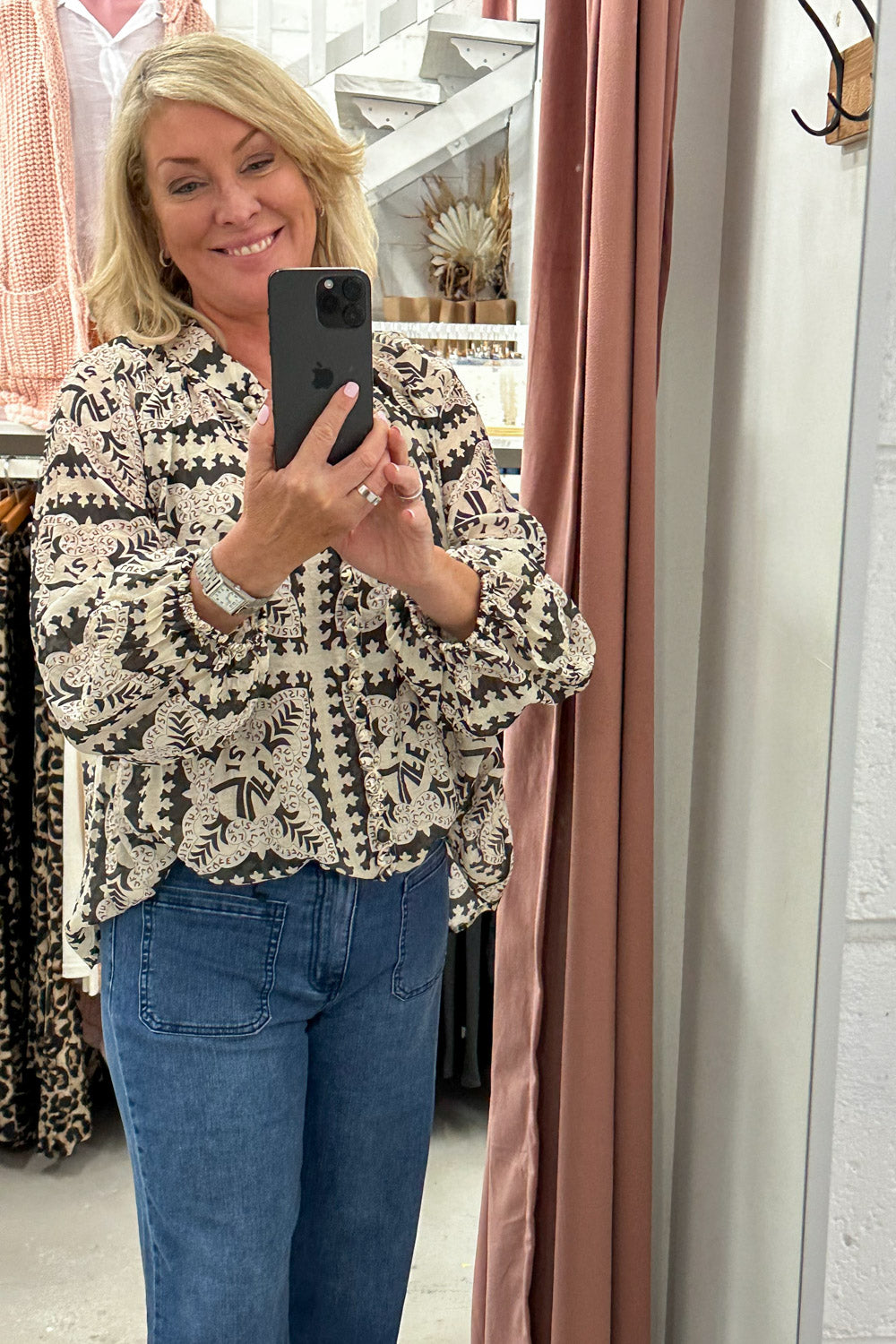 Crinkle Estelle Blouse