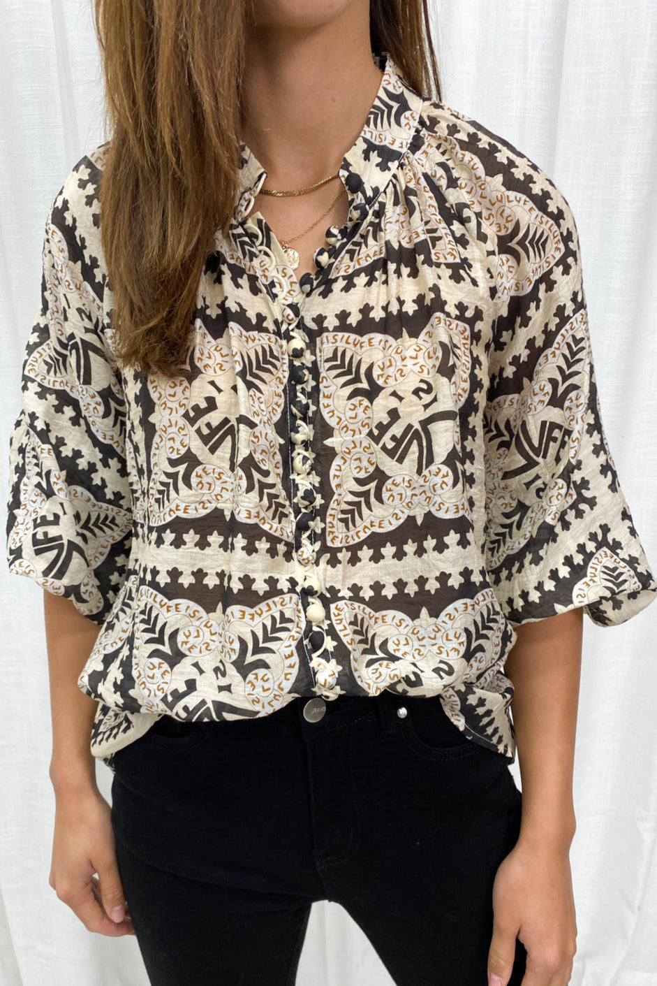 Crinkle Estelle Blouse