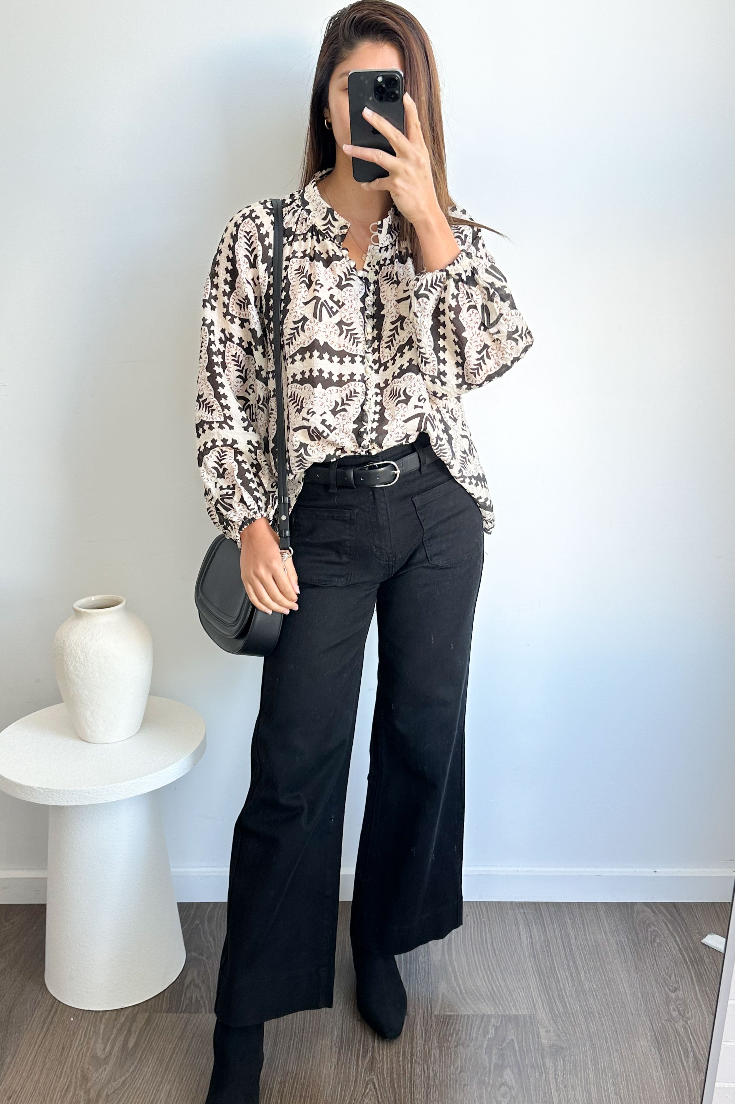 Crinkle Estelle Blouse