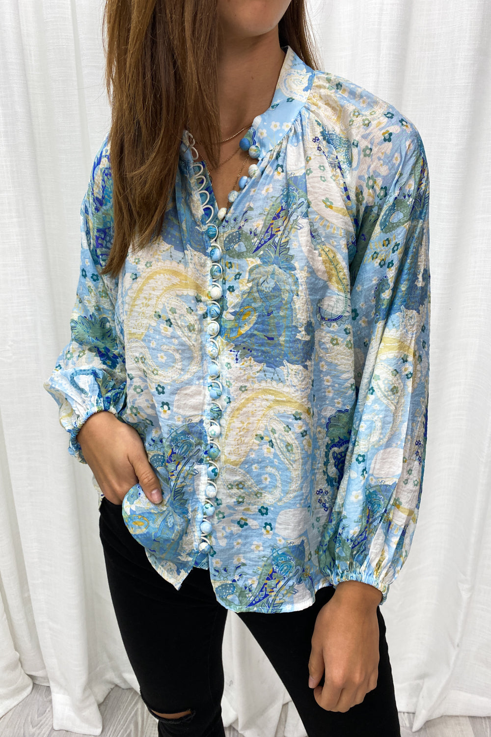 Crinkle Estelle Blouse