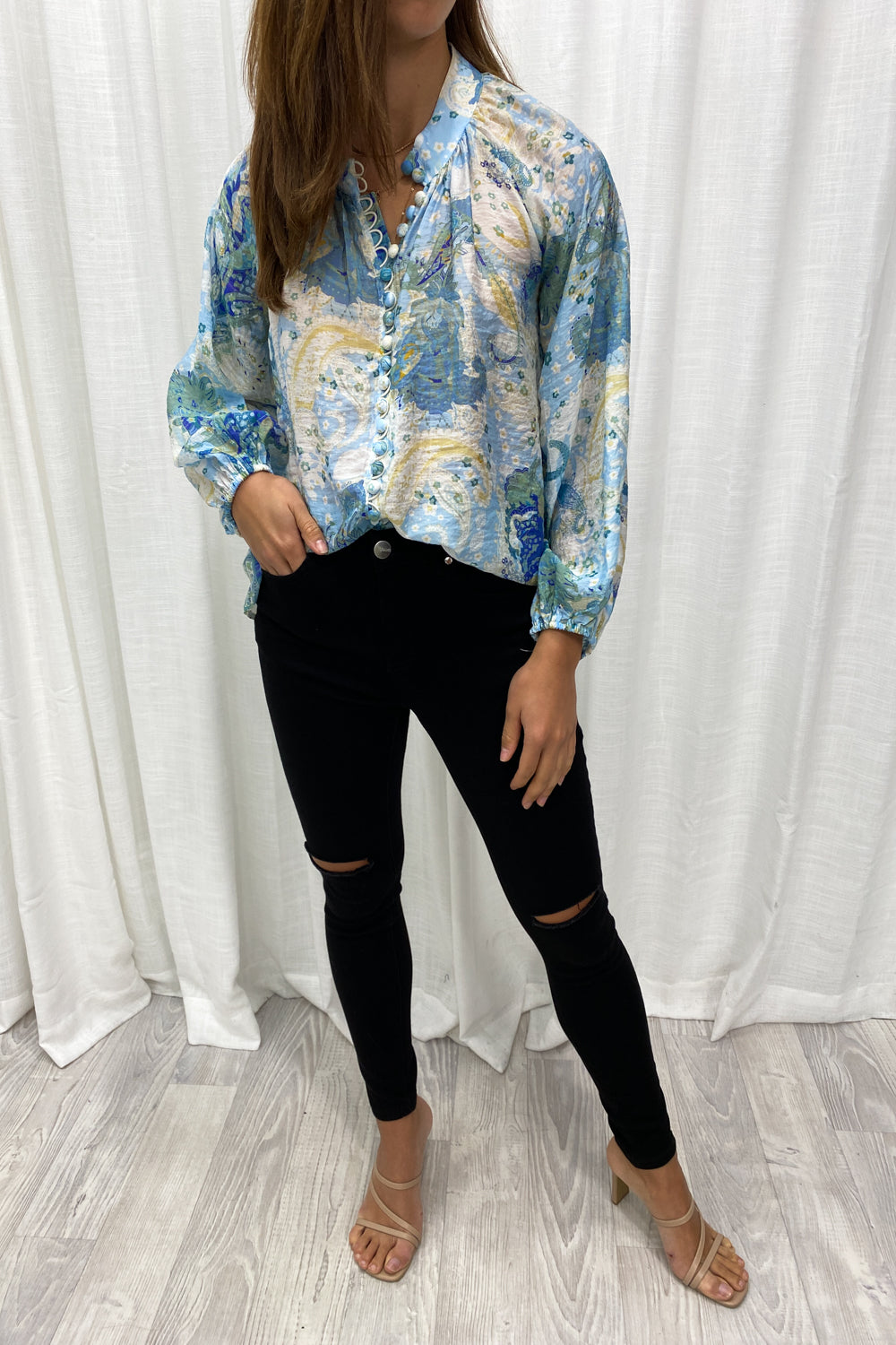 Crinkle Estelle Blouse