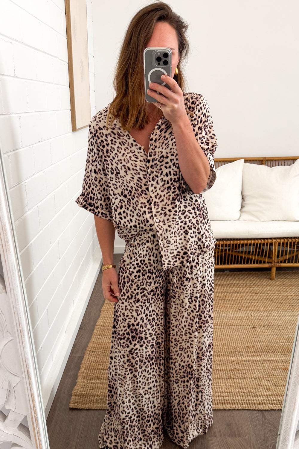 Eros Shirt - Leopard