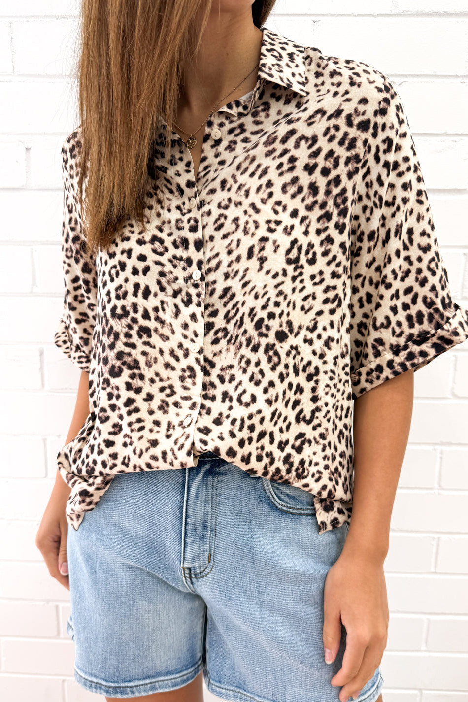 Eros Shirt - Leopard