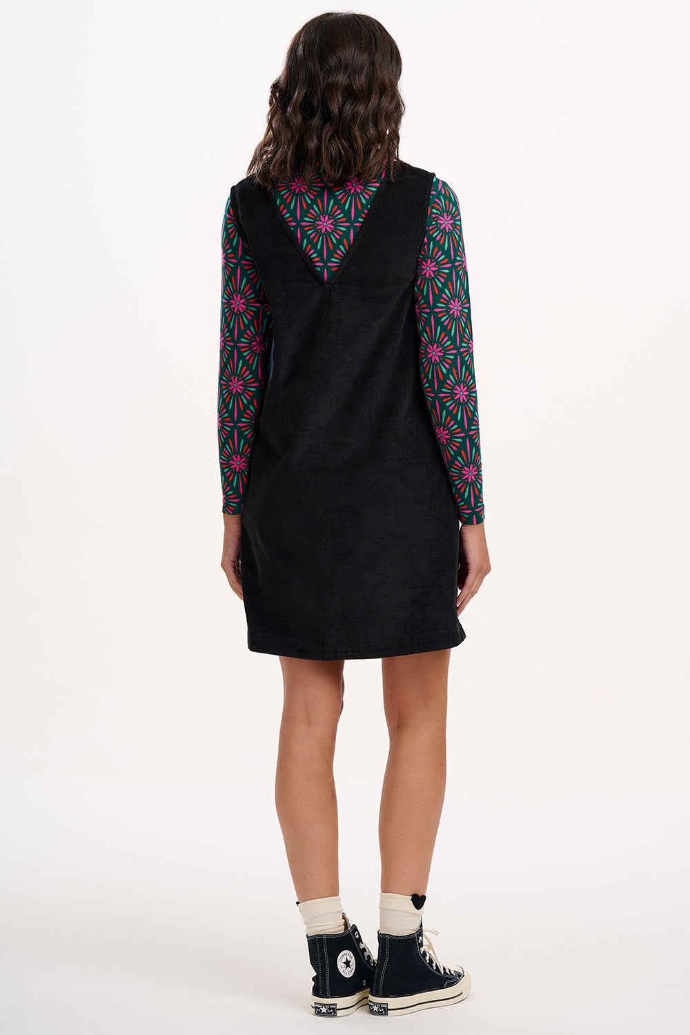 Kacy Tunic Dress - Black Cord
