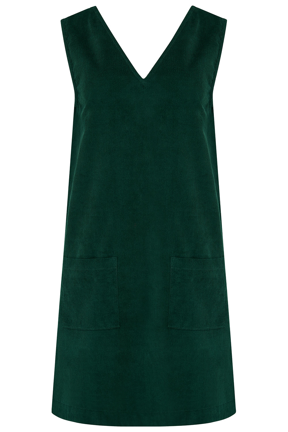 Kacy Tunic Dress - Green Cord